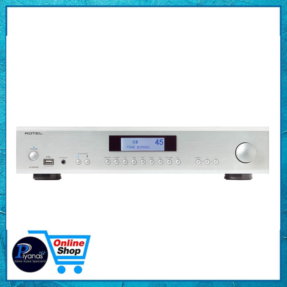 อินทิเกรตแอมป์ ROTEL : A-12 MKII (SILVER)_1